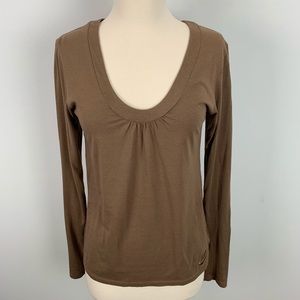 Nike Womens Long Sleeve Knit Top Casual Size Small NWOT